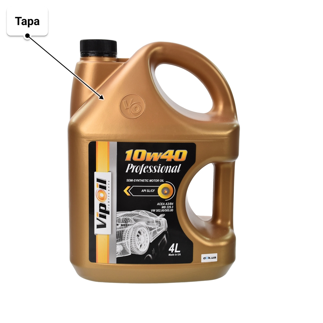 Масло VIPOIL Professional 10W-40 4 л