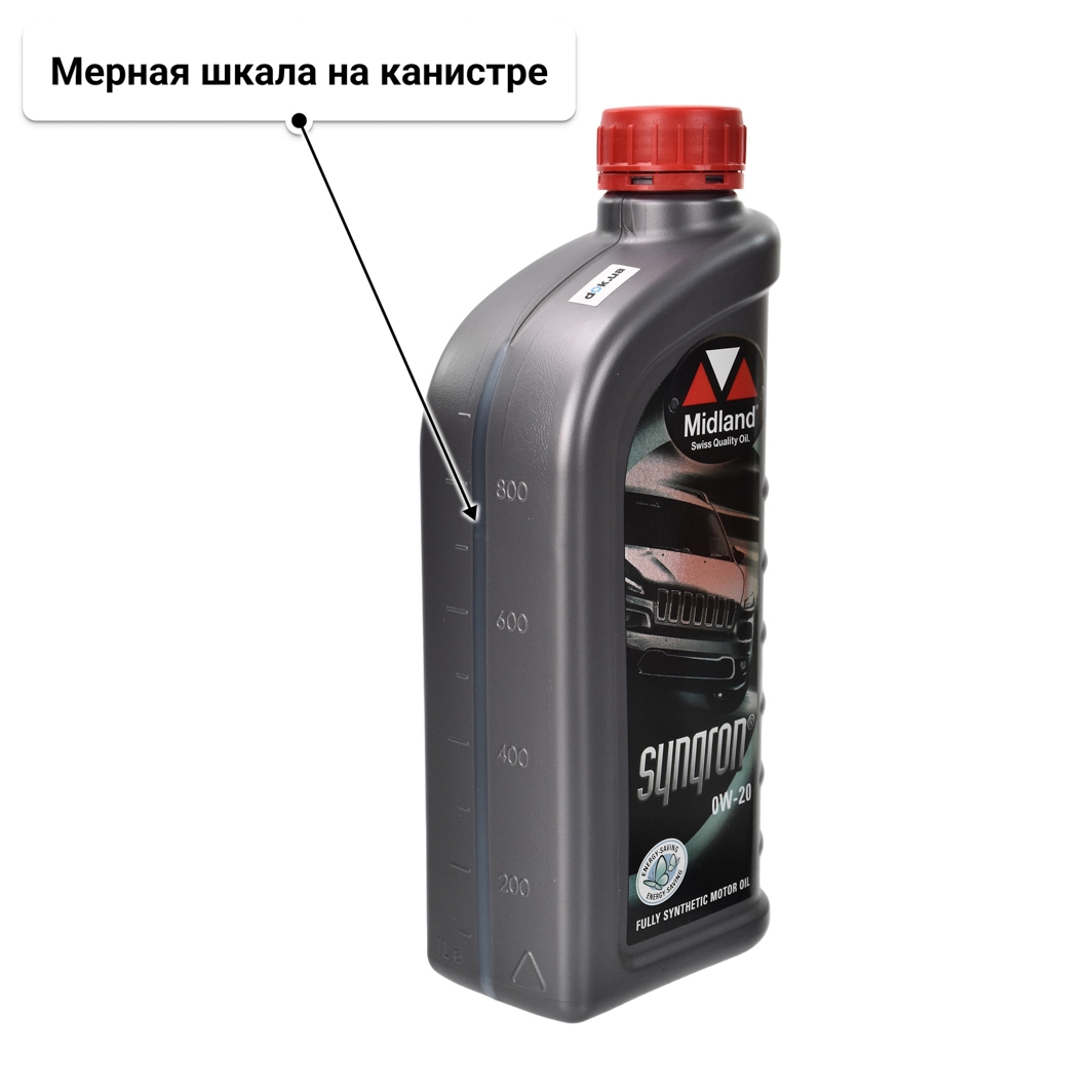 Масло Midland Synqron 0W-20 1 л