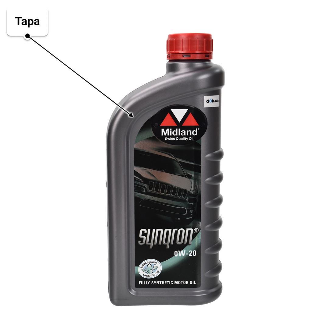 Масло Midland Synqron 0W-20 1 л