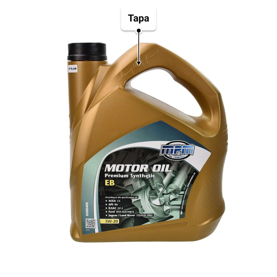 Масло MPM Premium Synthetic EB 5W-20 4 л