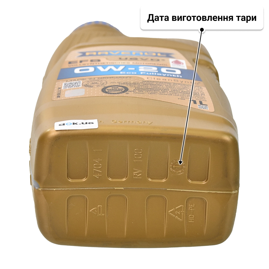 Олива Ravenol EFS 0W-20 1 л