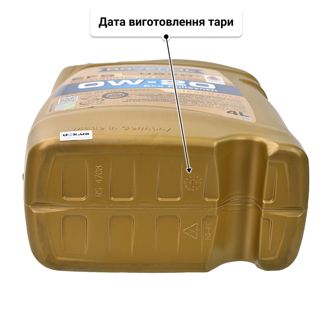 Олива Ravenol EFS 0W-20 4 л