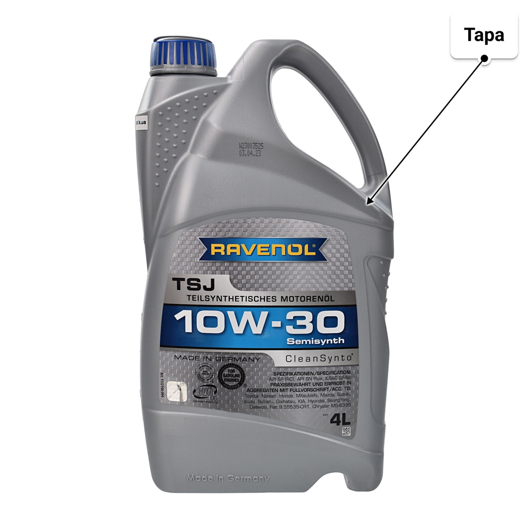 Масло Ravenol TSJ 10W-30 4 л