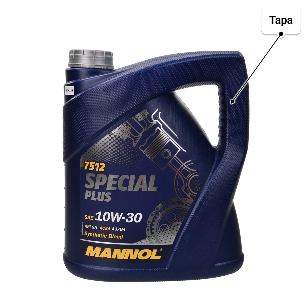 Масло Mannol Special Plus 10W-30 4 л