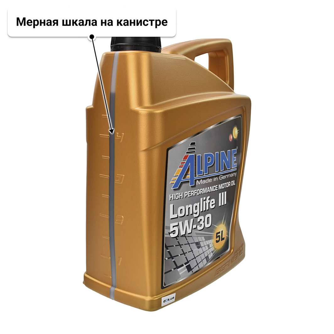 Масло Alpine Longlife III 5W-30 5 л