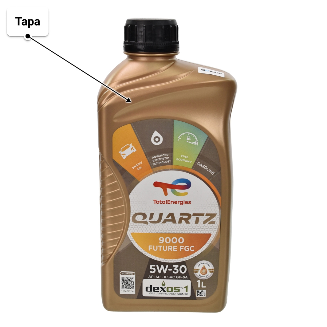 Олива Total Quartz 9000 Future FGC 5W-30 1 л