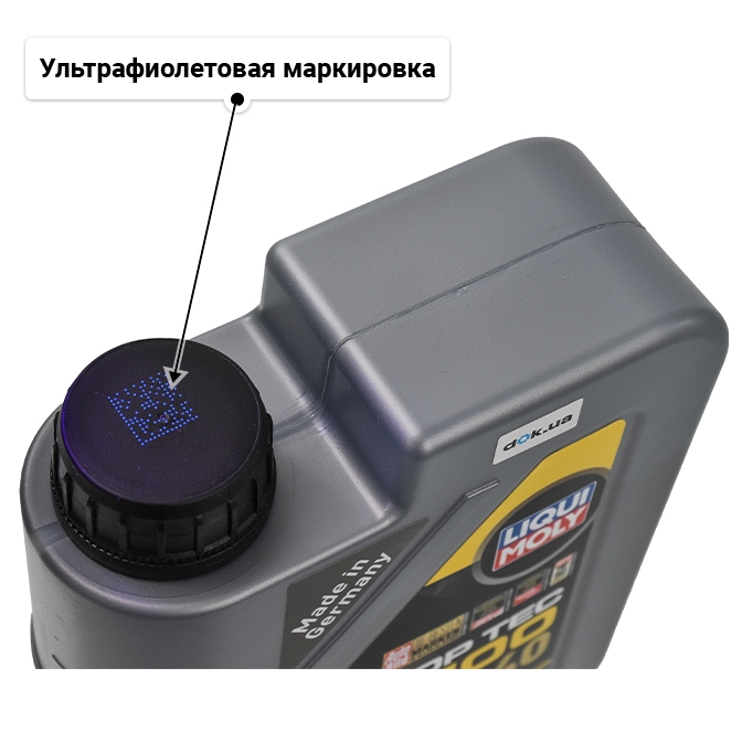 Масло Liqui Moly Top Tec 4100 5W-40 для Porsche Cayenne 1 л