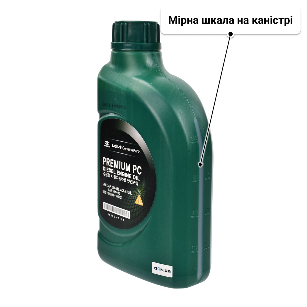 Олива Hyundai Premium PC Diesel 10W-30 1 л
