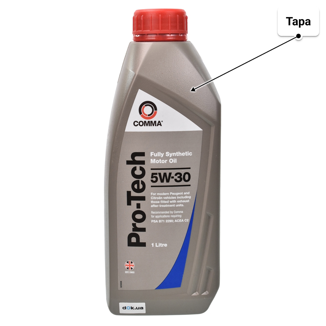 Масло Comma Pro-Tech 5W-30 1 л