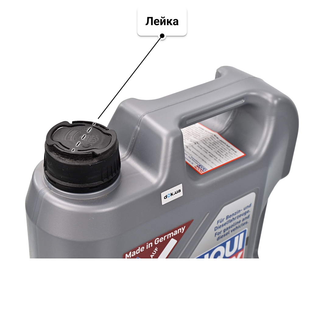 Масло Liqui Moly MoS2 Leichtlauf 15W-40 5 л