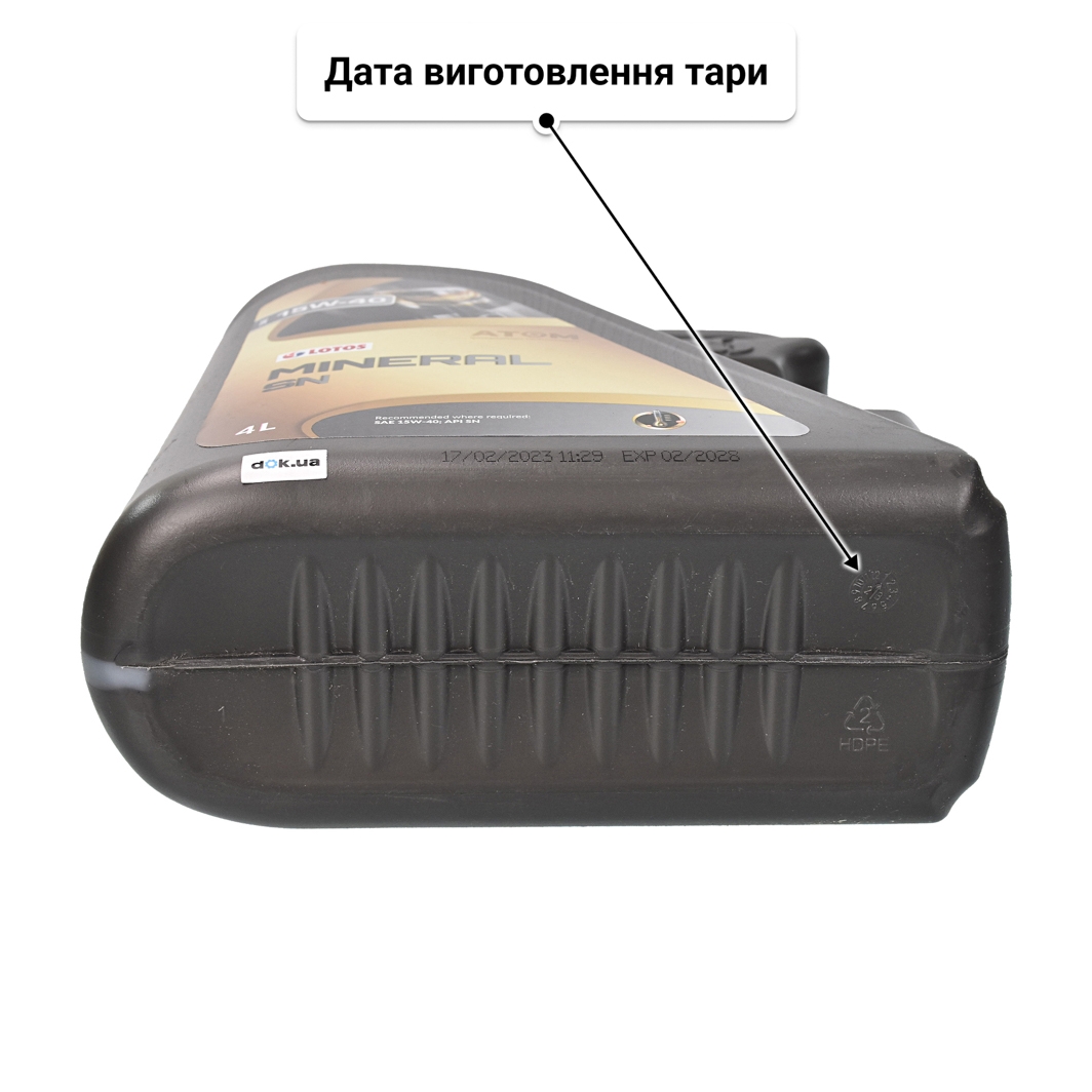Олива LOTOS Mineral 15W-40 4 л