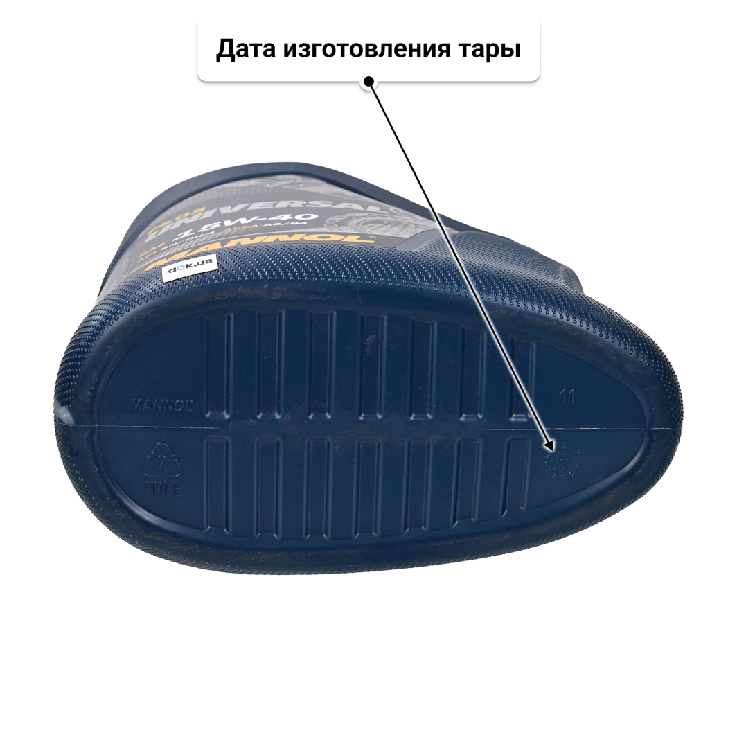 Масло Mannol Universal 15W-40 5 л