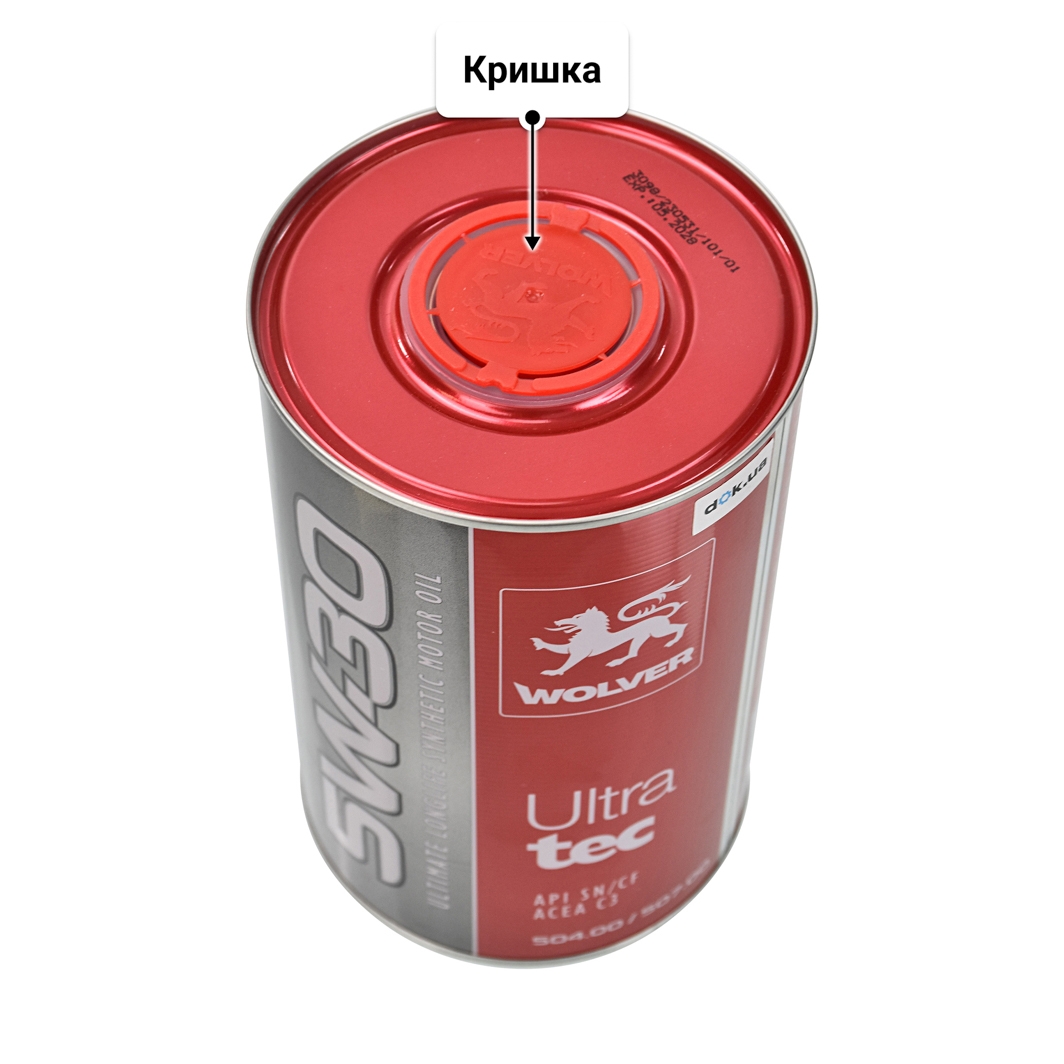Олива Wolver UltraTec 5W-30 1 л