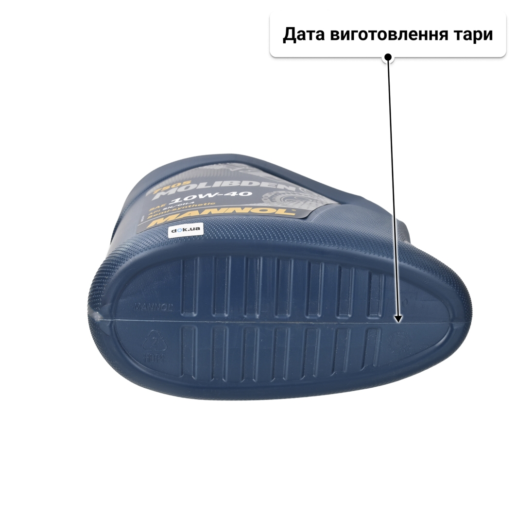 Олива Mannol Molibden 10W-40 4 л