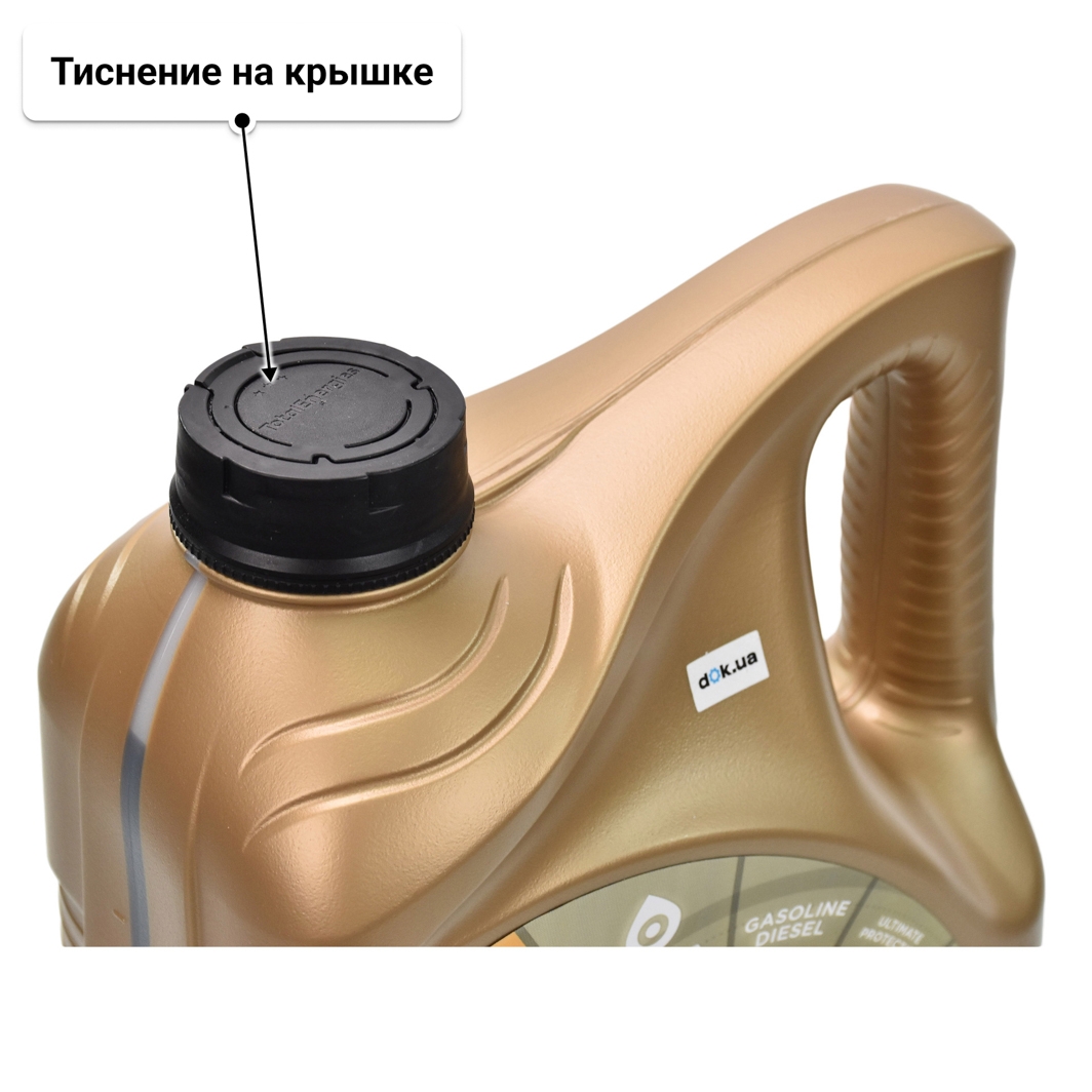 Масло Total Quartz 9000 Energy 5W-40 для Porsche Cayenne 5 л