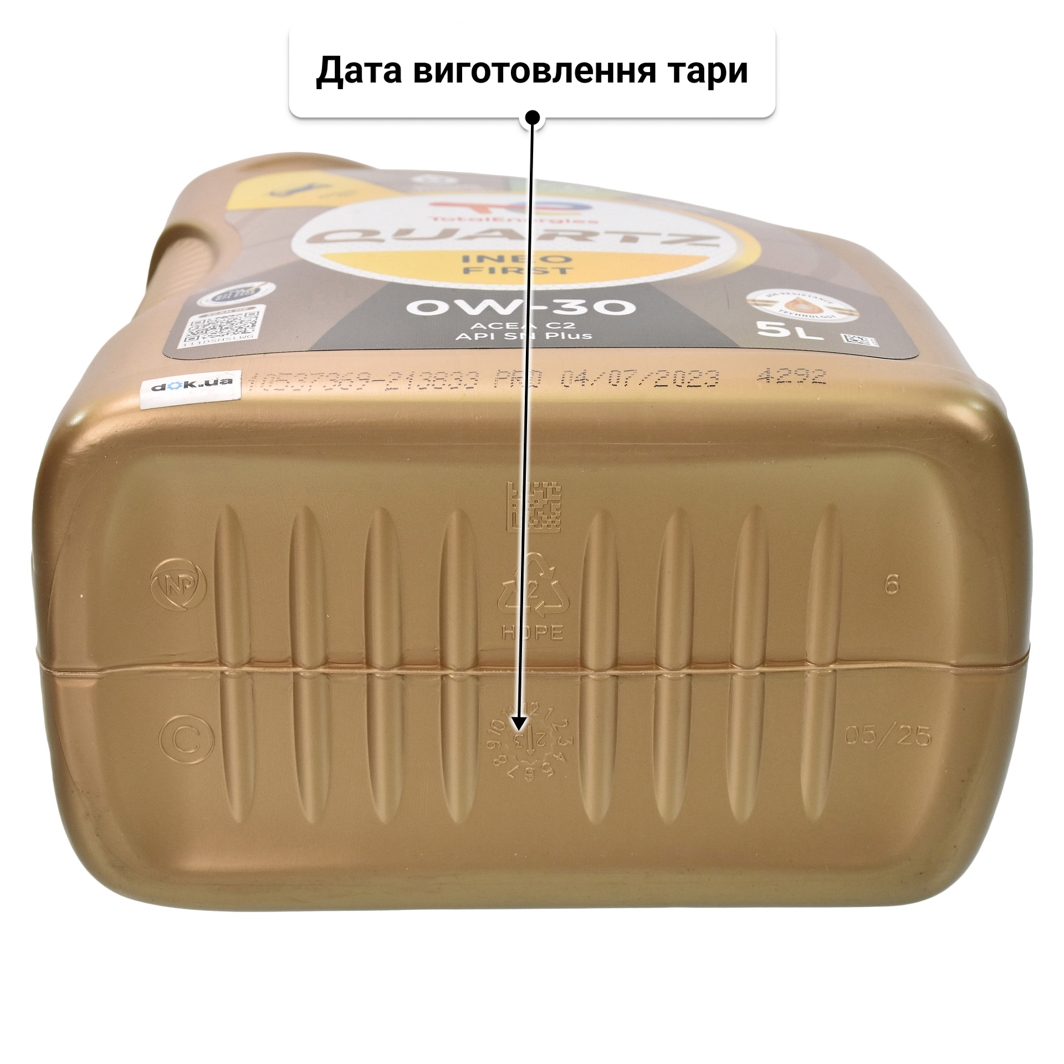 Олива Total Quartz Ineo First 0W-30 5 л