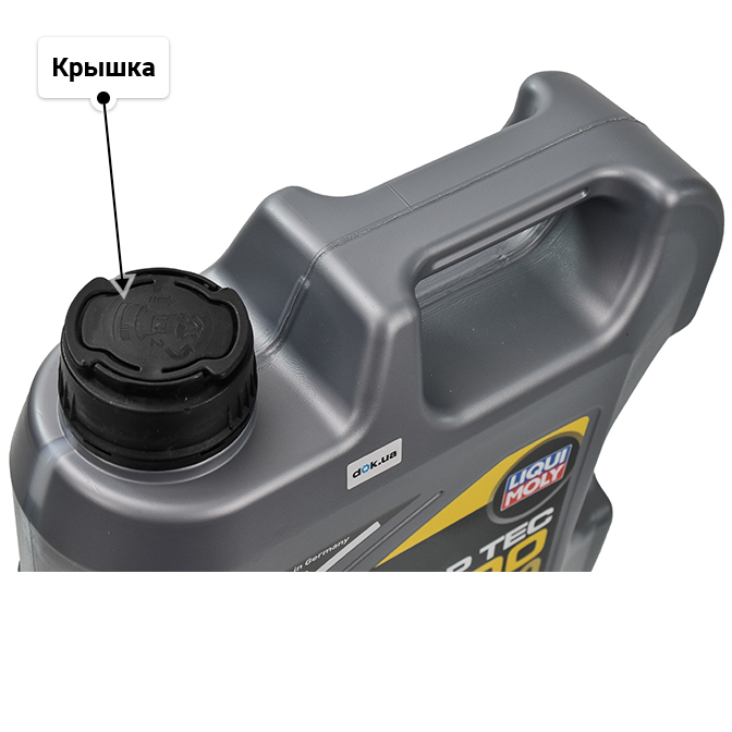 Масло Liqui Moly Top Tec 4100 5W-40 для Porsche Cayenne 4 л