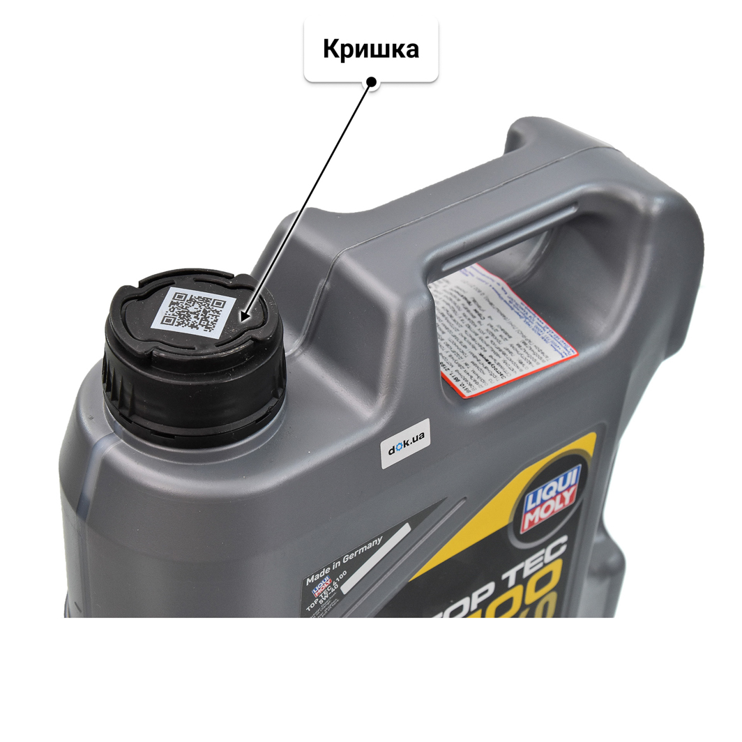 Олива Liqui Moly Top Tec 4100 5W-40 для Chrysler 300C 4 л