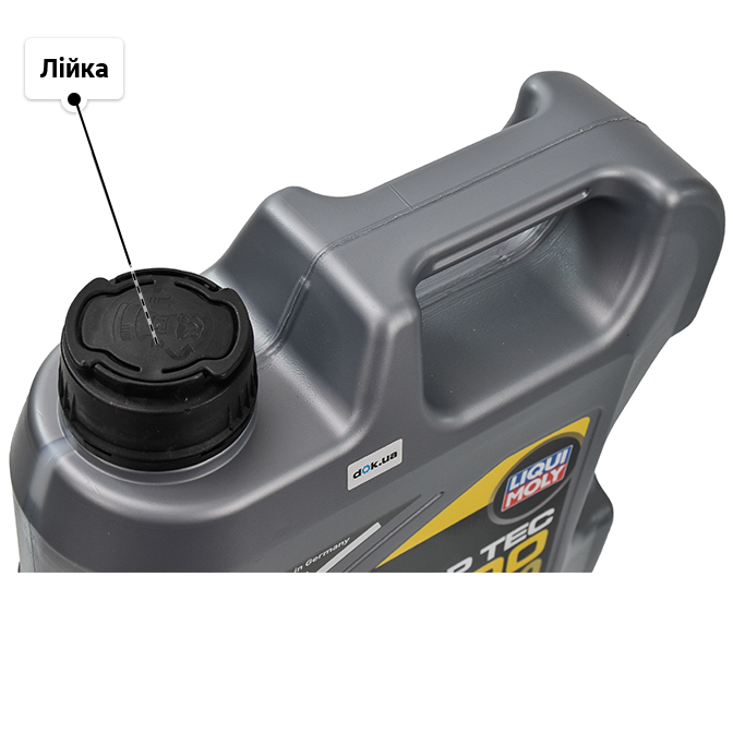 Олива Liqui Moly Top Tec 4100 5W-40 для Chrysler 300C 4 л