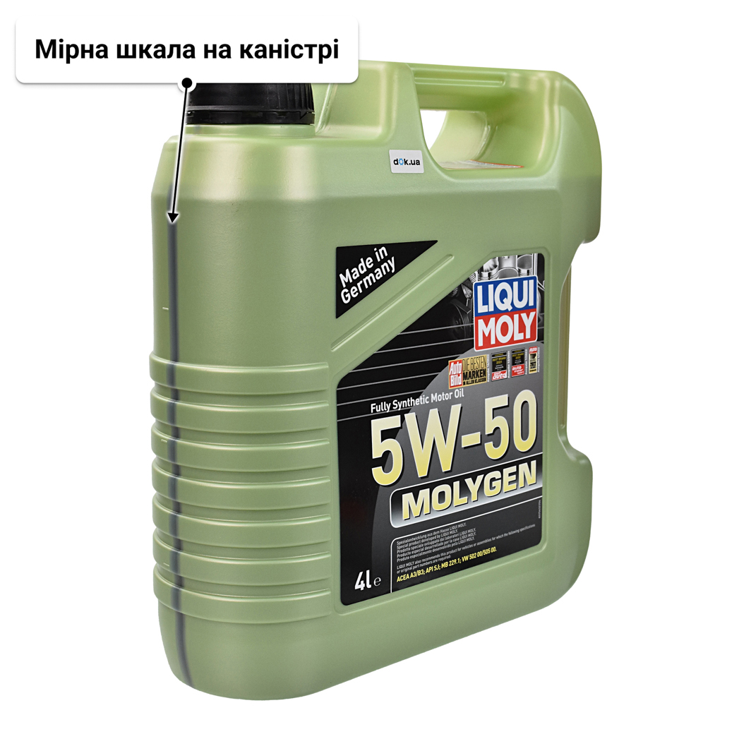 Олива Liqui Moly Molygen 5W-50 4 л
