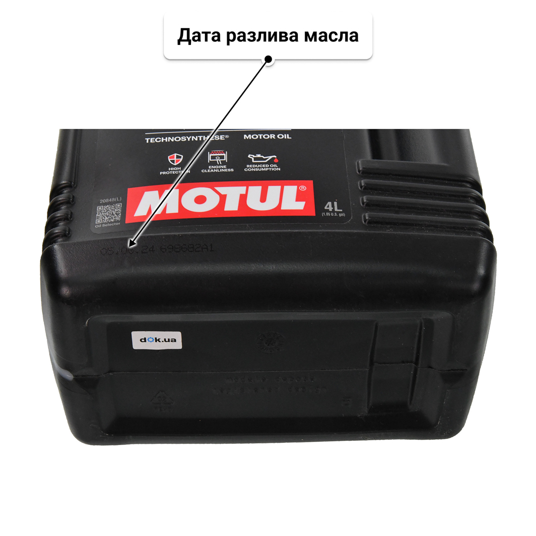 Масло Motul 4100 SYN-nergy 15W-50 4 л