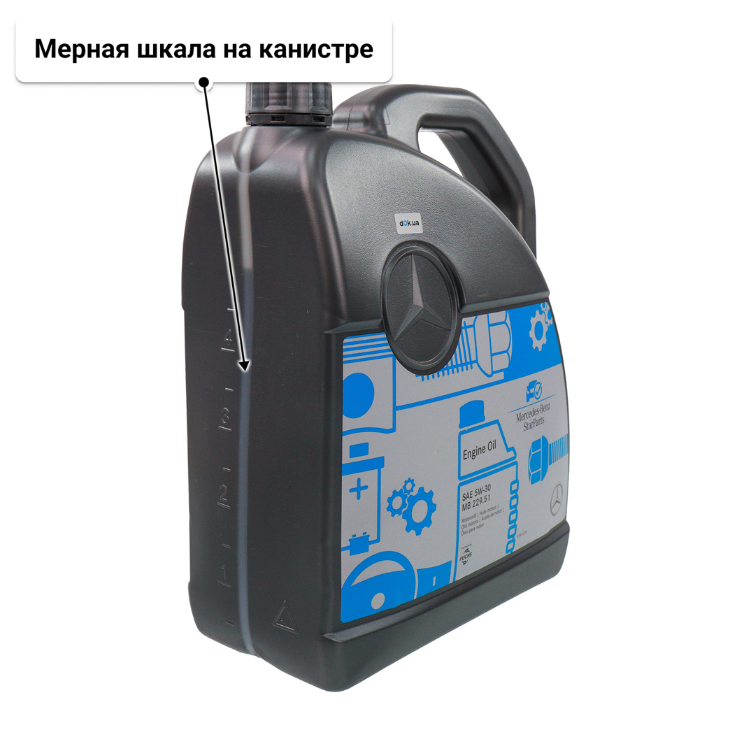 Масло Mercedes-Benz MB 229.51 5W-30 5 л