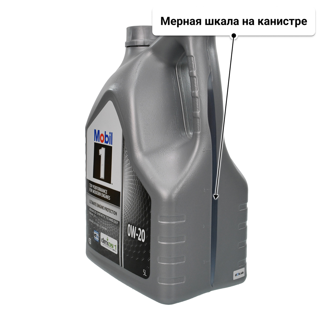 Масло Mobil 1 0W-20 5 л