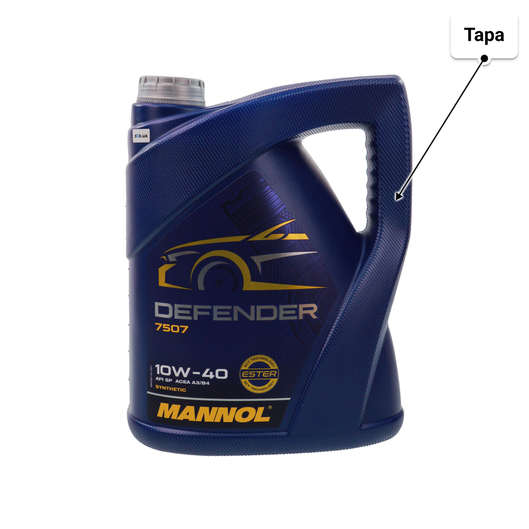 Масло Mannol Defender 10W-40 4 л