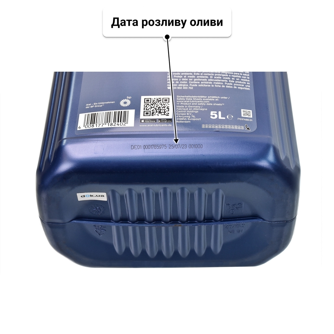 Олива Aral Turboral 10W-40 5 л