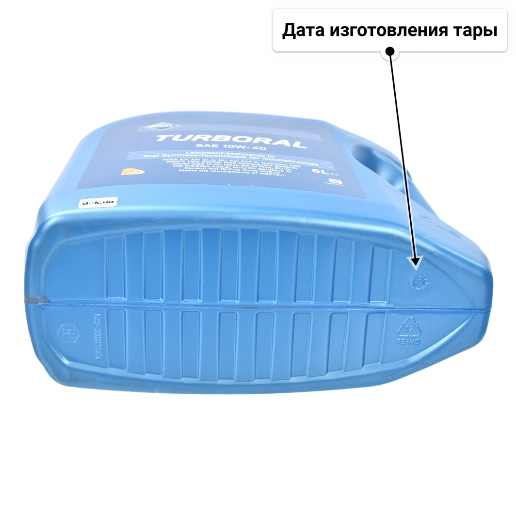 Масло Aral Turboral 10W-40 5 л
