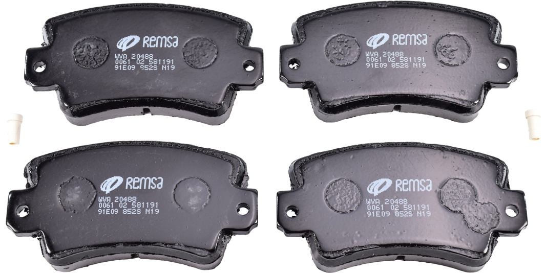

Remsa 006102 Тормозные колодки