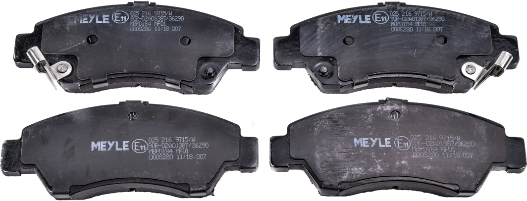 

Meyle 0252169715W Тормозные колодки