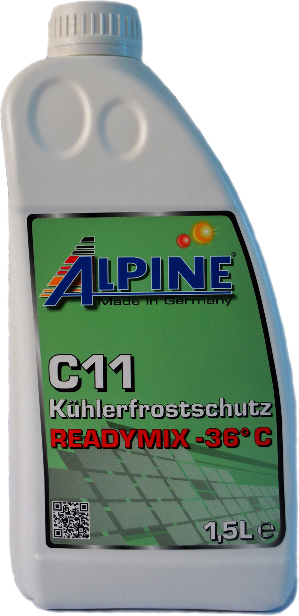 

Готовый антифриз Alpine Ready Mix -36 G11 зеленый rm1145g15