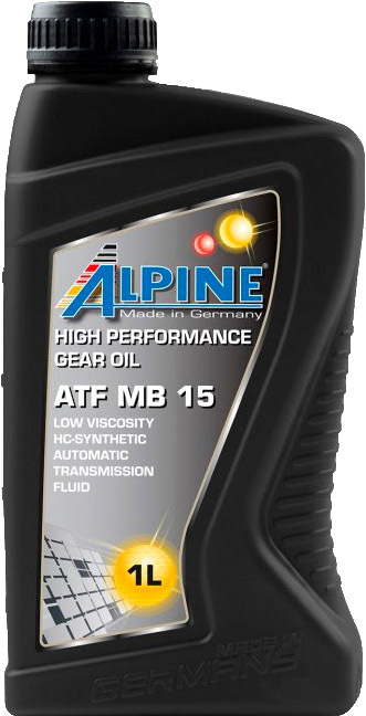 

Трансмиссионное масло Alpine ATF MB15 синтетическое 15551