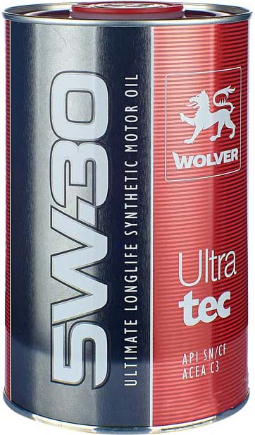 

Моторное масло Wolver UltraTec 5W-30 синтетическое 4260360942587