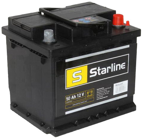 

Аккумулятор Starline 6 CT-50-R sbe50r400