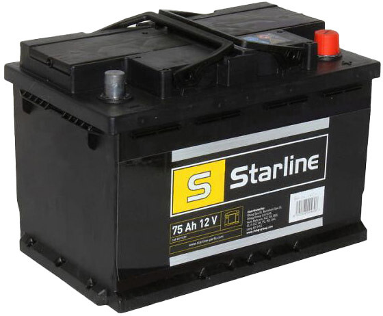 

Аккумулятор Starline 6 CT-75-R sbe75r640