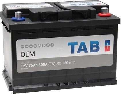 

Аккумулятор TAB 6 CT-75-R ОЕМ 299275