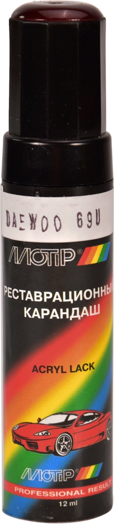 

Реставрационный карандаш Motip 69U D Тёмно-красный для Daewoo