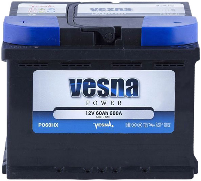 

Аккумулятор Vesna 6 CT-60-L Power 415356