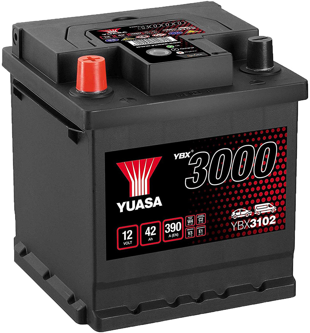 

Аккумулятор Yuasa 6 CT-42-L SMF ybx3102