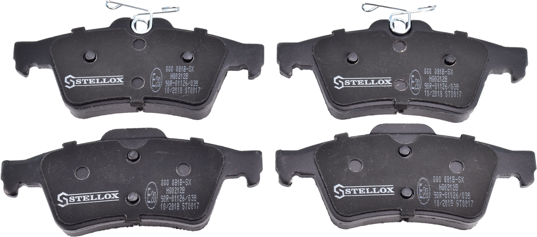 

Stellox 000081BSX Тормозные колодки