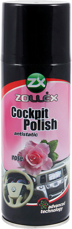 

Полироль для салона Zollex Cockpit Polish роза 200 мл RO200