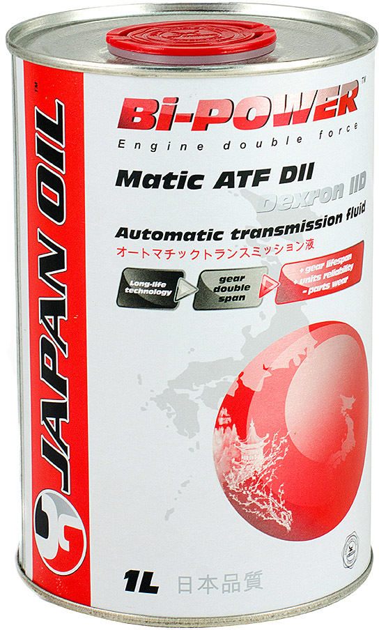 

Трансмиссионное масло Bi-Power Matic ATF DII минеральное 33848