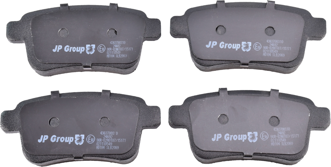 

JP group 4363700310 Тормозные колодки