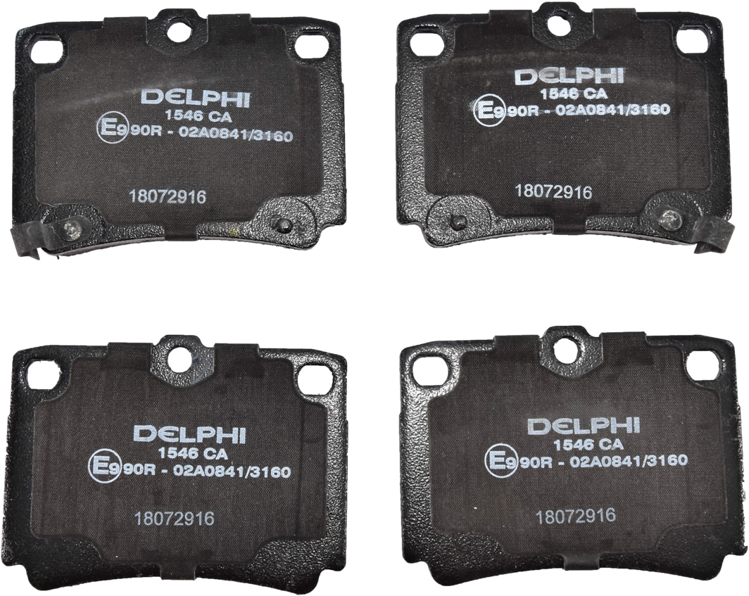 

Delphi LP1546 Тормозные колодки