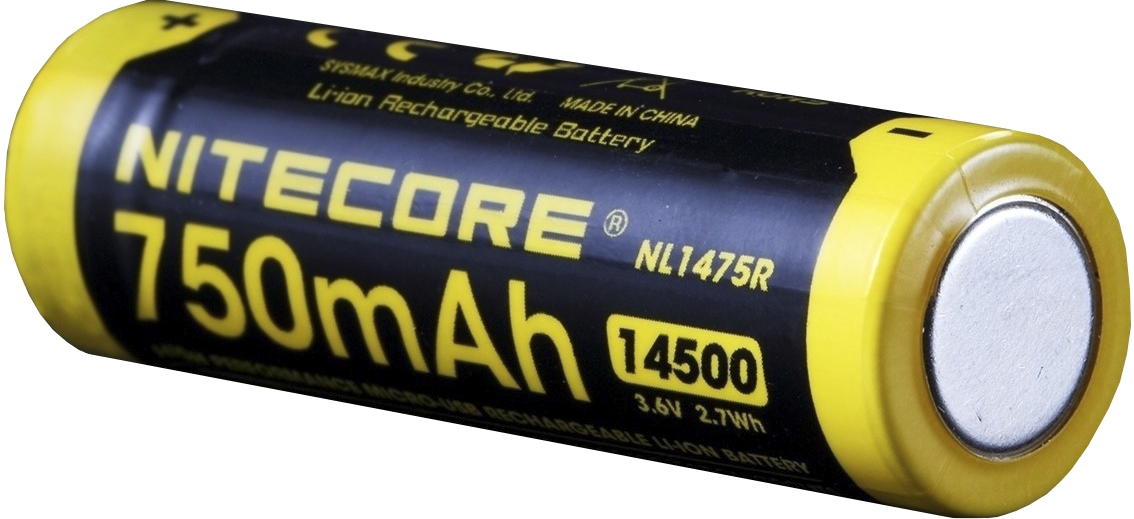 

Аккумуляторная батарейка Nitecore NL1475R 6-1021-r 750 mAh 1 шт