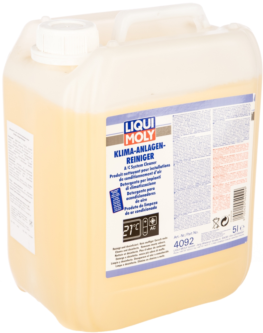 

Очиститель кондиционера Liqui Moly Klima-Anlagen-Reiniger лимон жидкость 4092