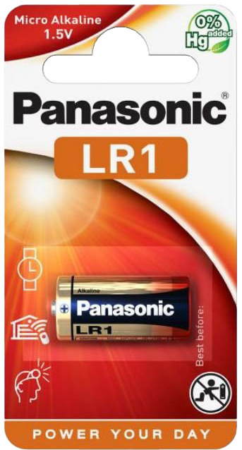 

Батарейка Panasonic Alkaline Power LR1L/1BE A23 1,5 V 1 шт