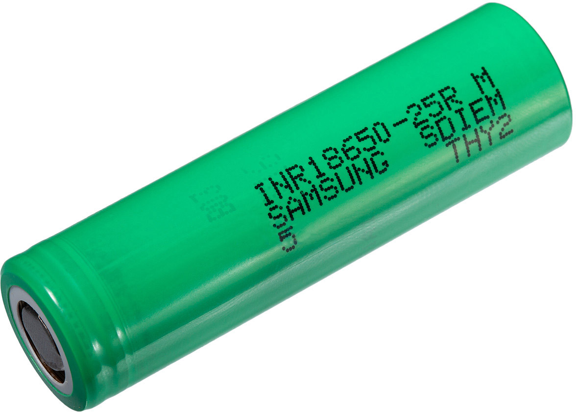 

Аккумуляторная батарейка Samsung INR18650-25R 2500 mAh 1 шт